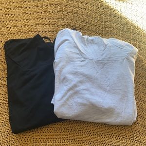 2 Athletic Works hooded shirts